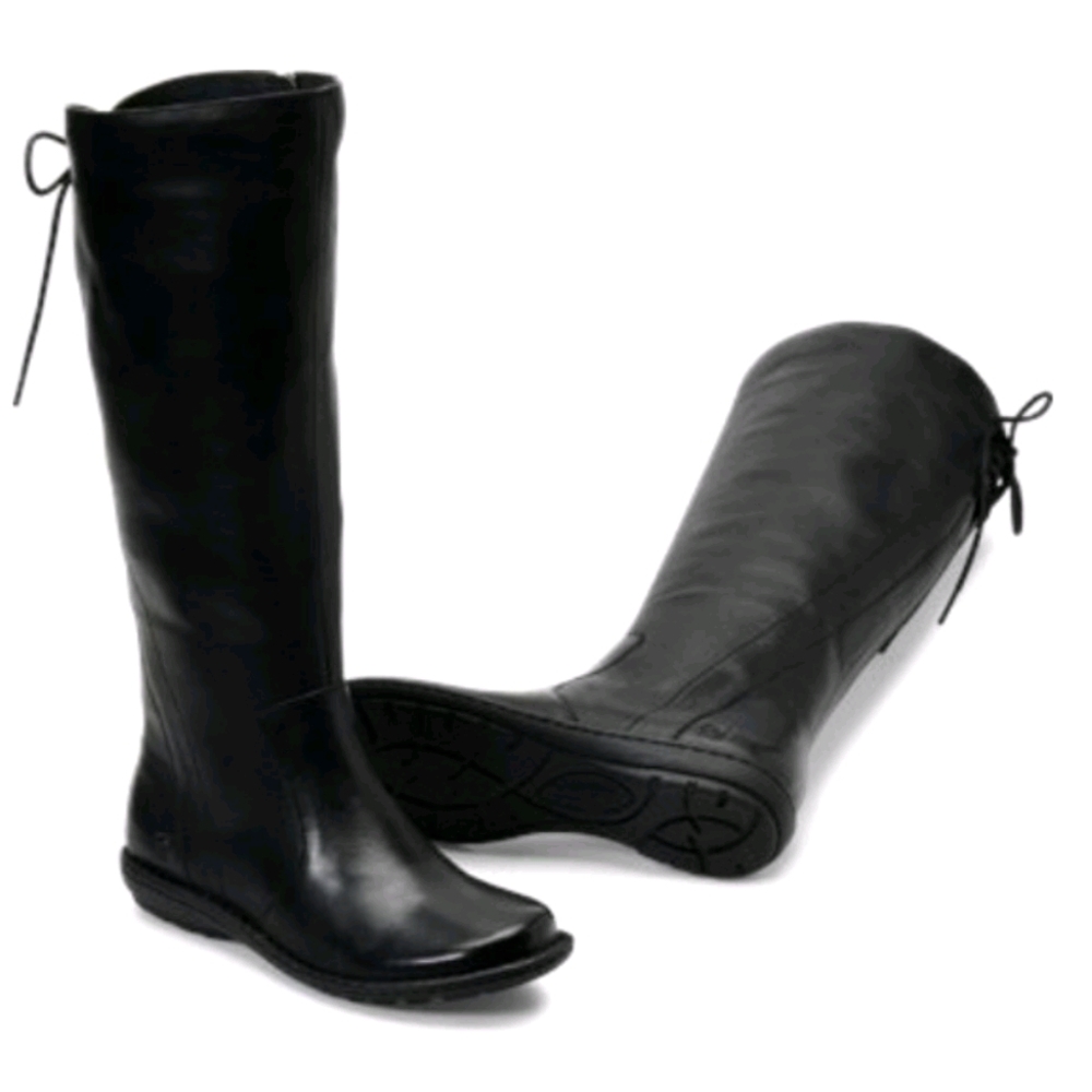 Born Tall black boots